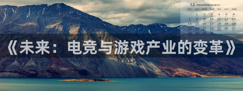 长征娱乐app下载|下载地址：《未来：电竞与游戏产业的变革》